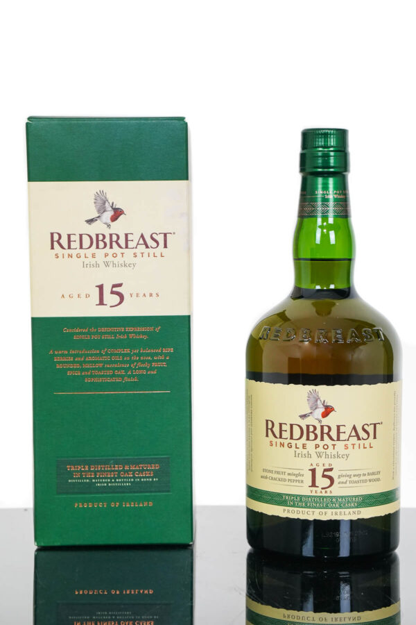 Redbreast Aged 15 Years Irish Single Pot Still Whiskey (700ml)