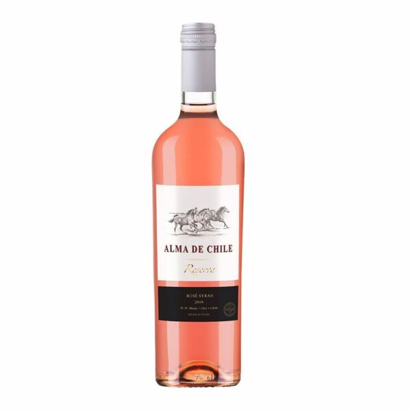 Alma de Chile Syrah Reserva Rose Wine 75cl