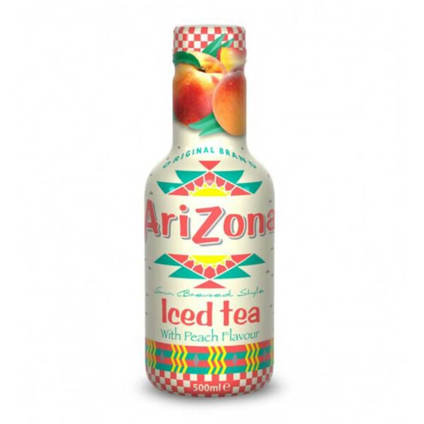 AriZona Iced Tea with Peach 6 x 500ml