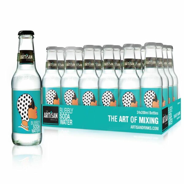 Artisan Bubbly Soda Water 24 x 200ml