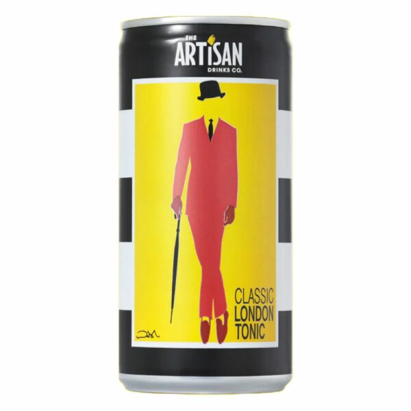 Artisan Classic London Tonic 200ml Can x 24