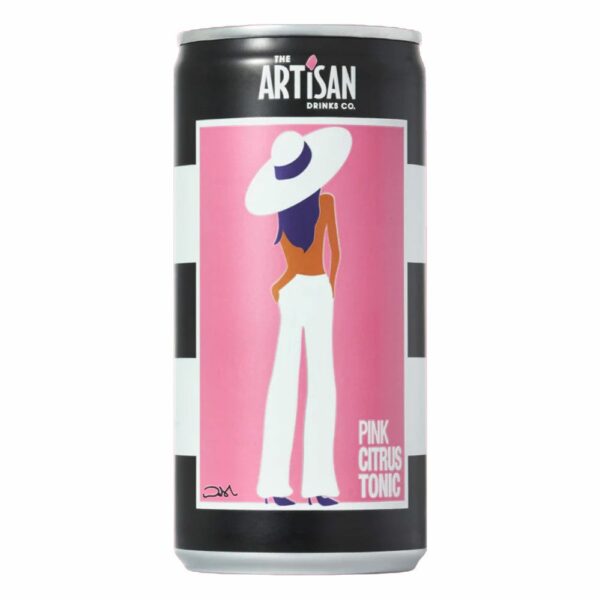 Artisan Pink Citrus Tonic 200ml Can x 24