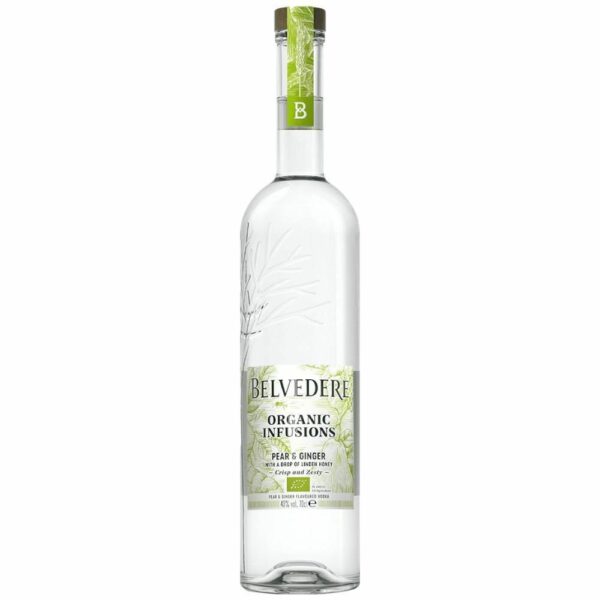 Belvedere Organic Infusions Pear & Ginger Vodka 70cl