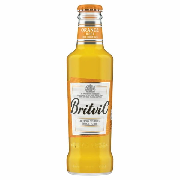 Britvic Orange Juice 24 x 200ml Bottles