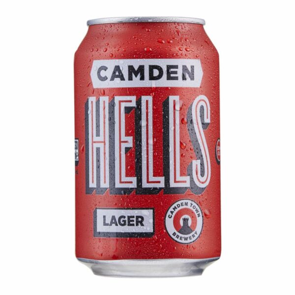 Camden Hells Lager Cans 24 x 330ml