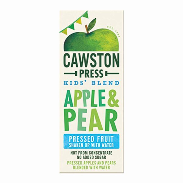 Cawston Press Apple & Pear Cartons 18 x 200ml