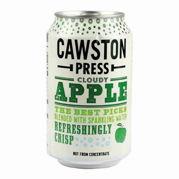 Cawston Press Cloudy Sparkling Apple Cans 24 x 330ml