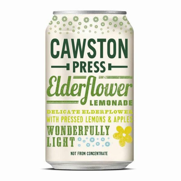 Cawston Press Elderflower Cans 24 x 330ml