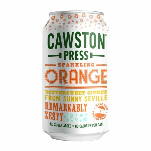 Cawston Press Sparkling Orange Cans 24 x 330ml