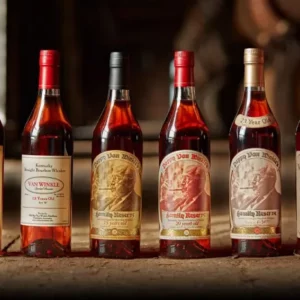 Complete Set of Pappy Van Winkle Bourbon