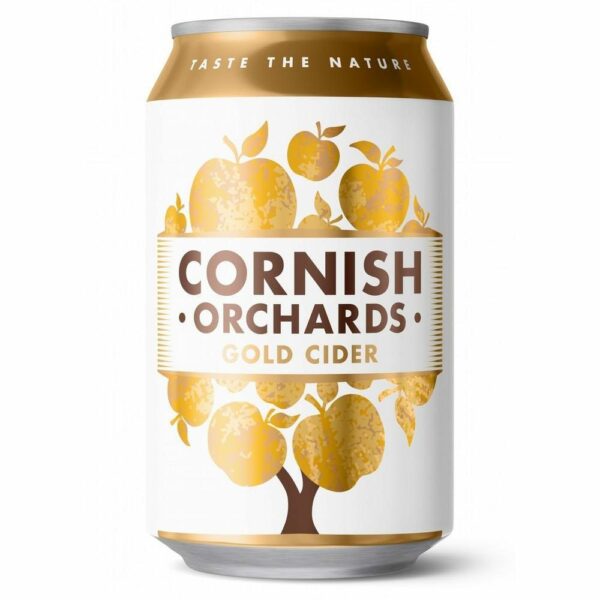 Cornish Orchards Gold Cider 24 x 330ml Cans