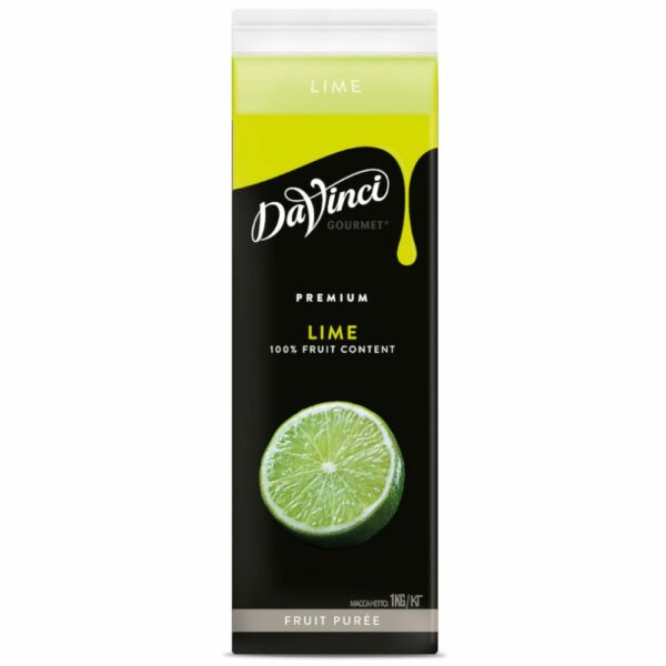 Da Vinci Lime Puree 4 x 1ltr