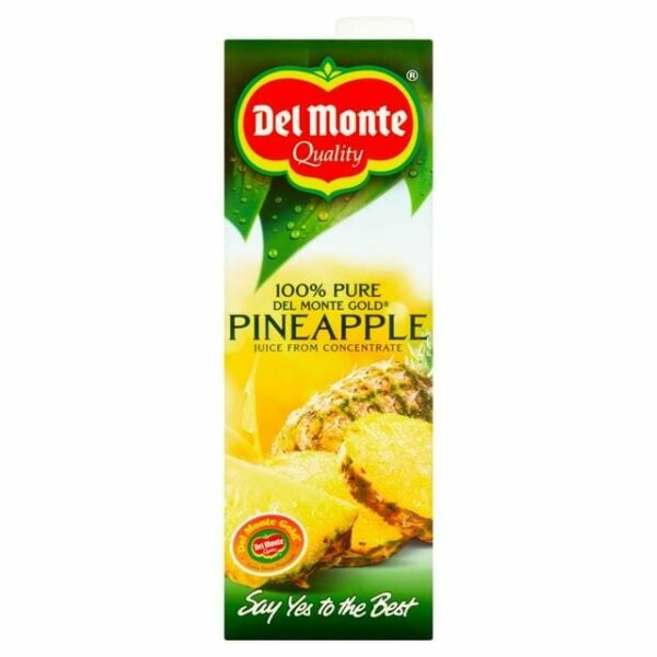 Del Monte Pineapple Juice 6 x 1ltr