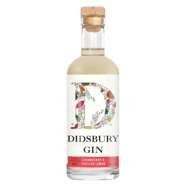 Didsbury Strawberry & Sicilian Lemon Gin 50cl