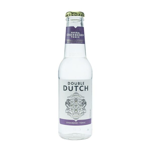 Double Dutch Cranberry Tonic Water 24 x 200ml