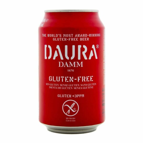 Estrella Damm Daura Gluten Free Lager 24 x 330ml Cans