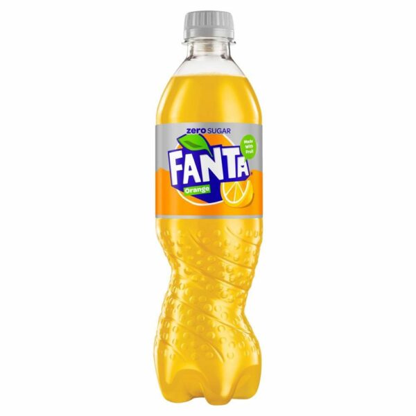 Fanta Orange Zero 12 x 500ml PET