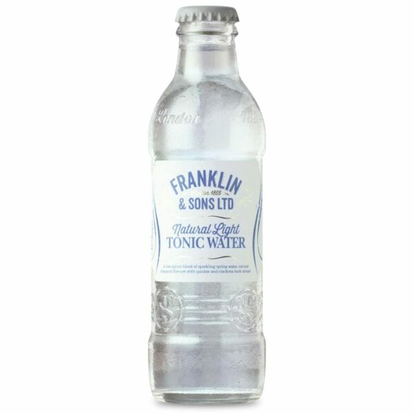 Franklin & Sons Light Tonic Water 24 x 200ml