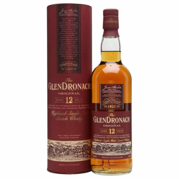 Glendronach 12 Year Old Original Whisky 70cl