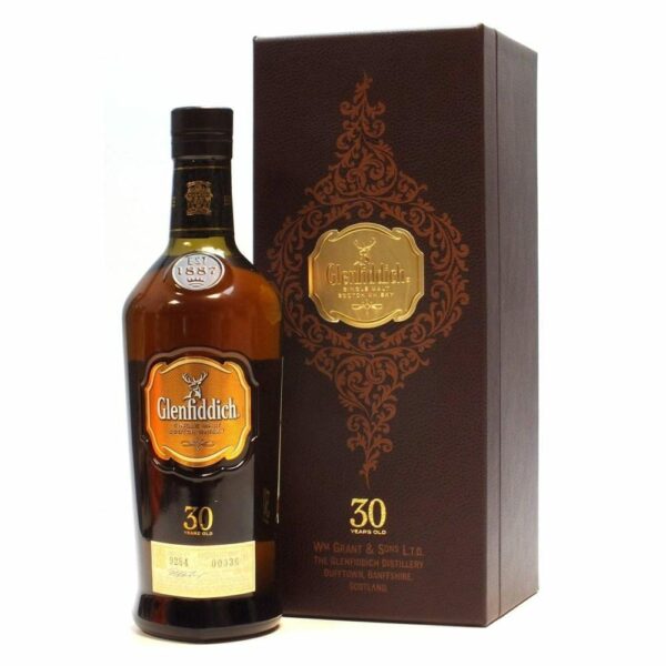 Glenfiddich 30 Year Old Single Malt Whisky 70cl