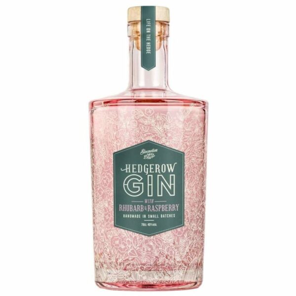 Hedgerow Rhubarb & Raspberry Gin 70cl