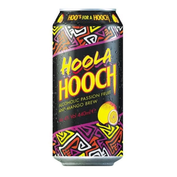 Hoola Hooch Passion Fruit & Mango Brew 24 x 440ml Cans