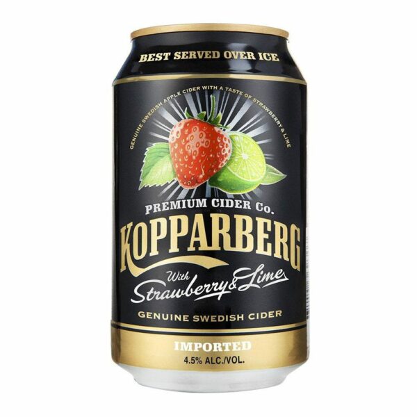 Kopparberg Strawberry & Lime Cider 24 x 330ml Cans