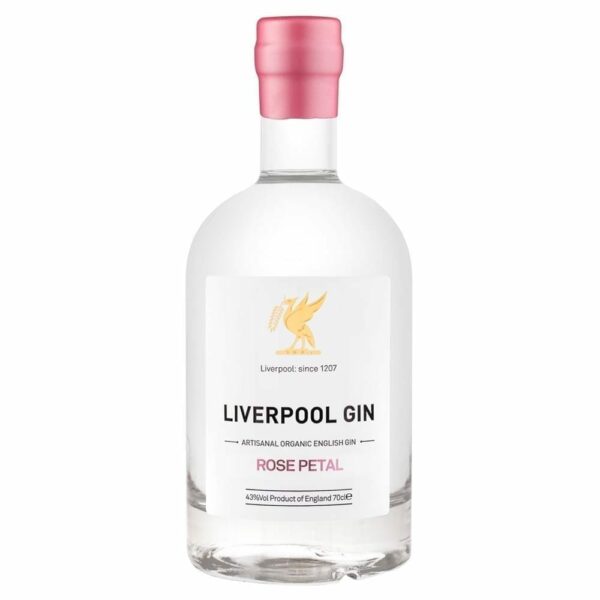 Liverpool Rose Petal Gin 70cl