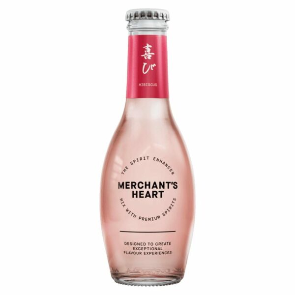 Merchants Heart Hibiscus Tonic Water 24 x 200ml