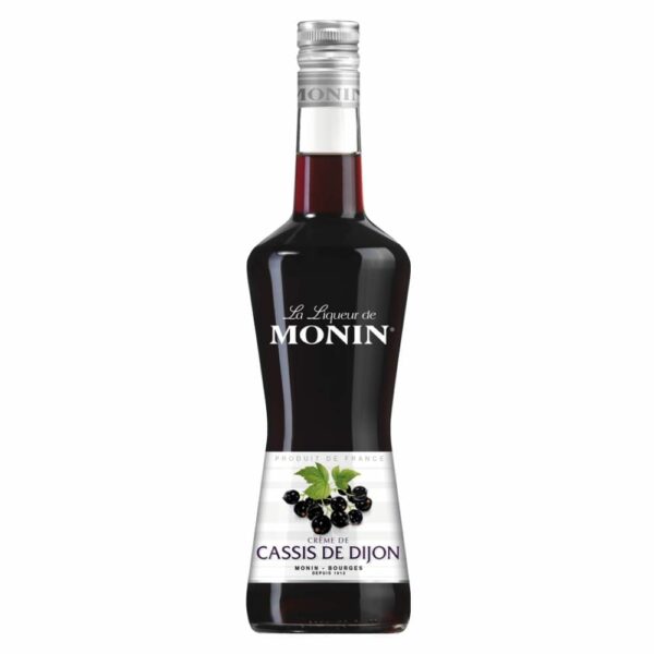 Monin Cassis De Dijon (Blackcurrant) Liqueur 70cl