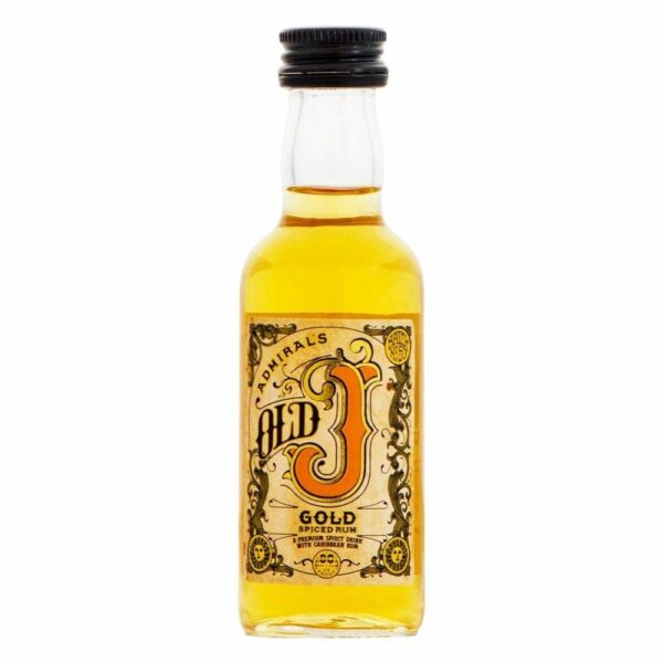 Old J Gold Spiced Rum 5cl Mini