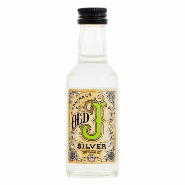 Old J Silver Spiced Rum 5cl Mini