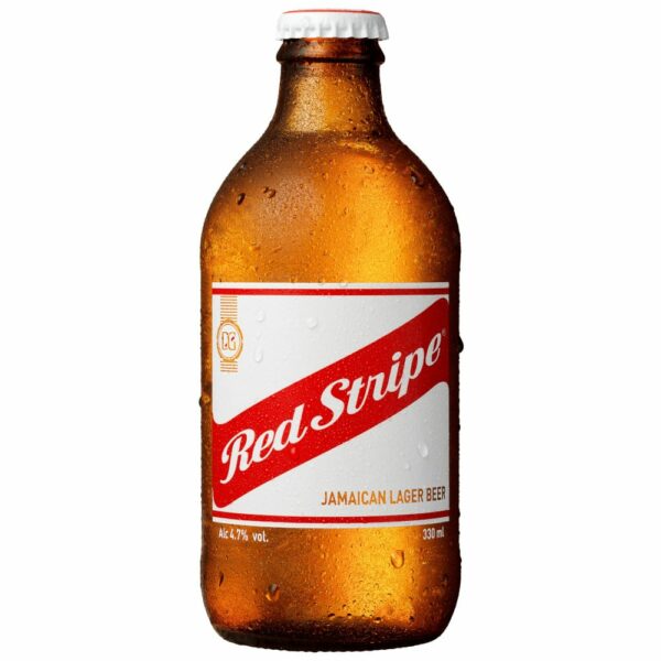 Red Stripe Jamaican Lager 24 x 330ml Stubby Bottles