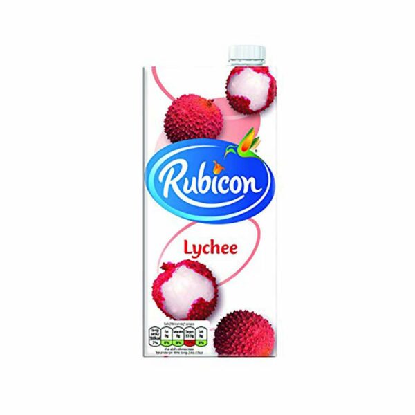 Rubicon Lychee Juice 12 x 1ltr