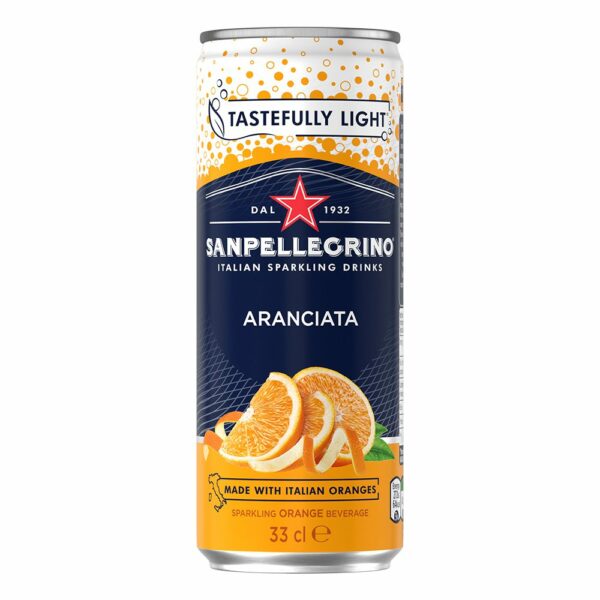 San Pellegrino Aranciata 24 x 330ml Cans