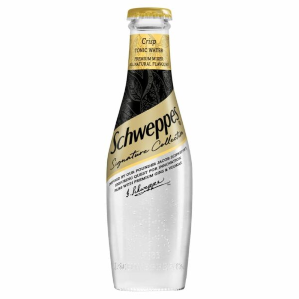 Schweppes Signature Collection Crisp Tonic Water 24 x 200ml NRB