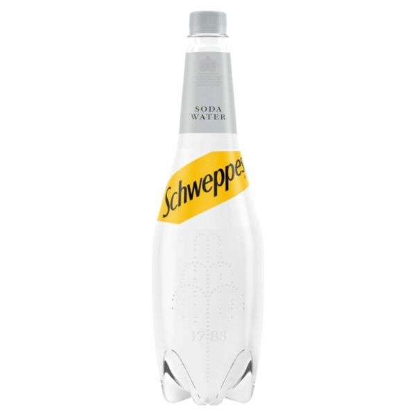 Schweppes Soda Water 6 x 1ltr P.E.T