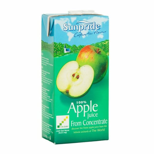 Sunpride Apple Juice 12 x 1ltr