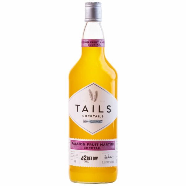 Tails Pre-Mixed Passion Fruit Martini Cocktail 1ltr