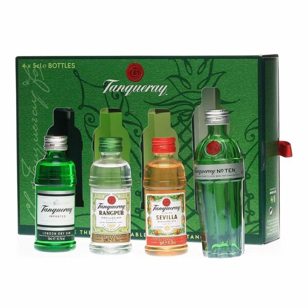 Tanqueray Gin Exploration Gift Pack 4 x 5cl