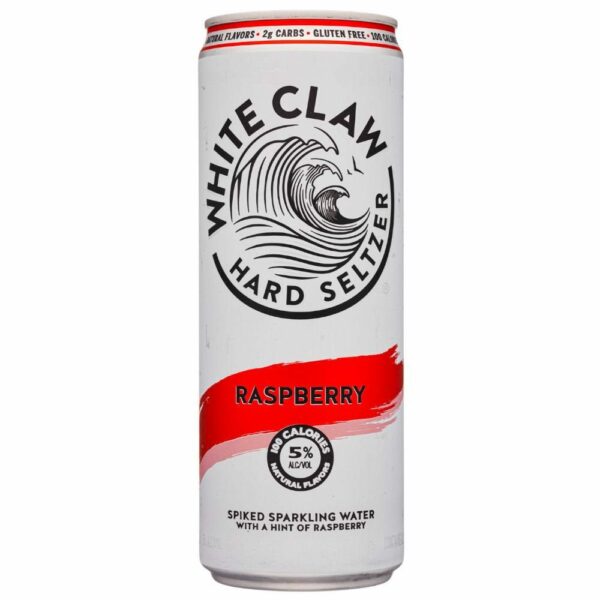 White Claw Hard Seltzer Raspberry 12 x 330ml