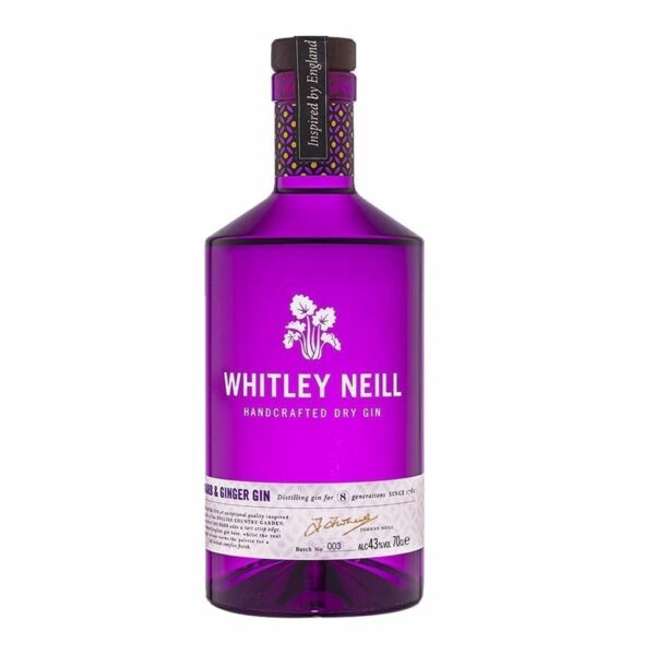 Whitley Neill Rhubarb & Ginger Gin 70cl