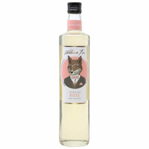 William Fox Rose Syrup 75cl