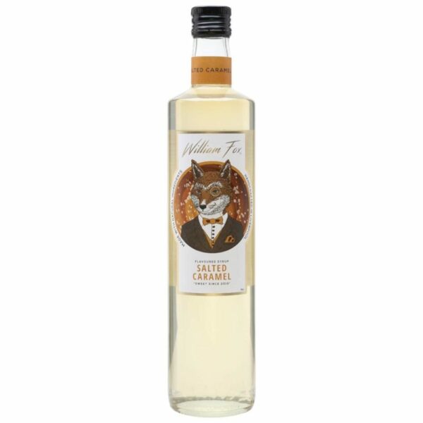 William Fox Salted Caramel Syrup 75cl