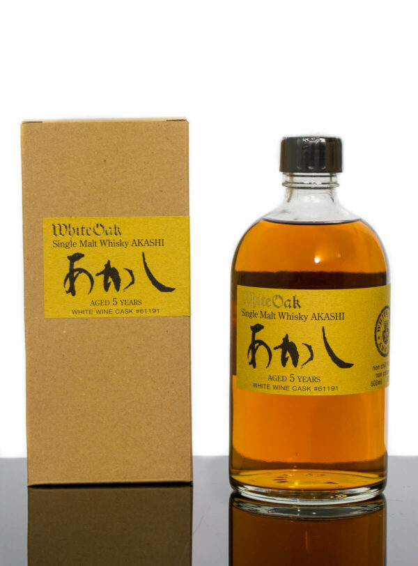 Akashi White Oak Aged 5 Years Single Cask #61191 Japanese Single Malt Whisky (700ml)