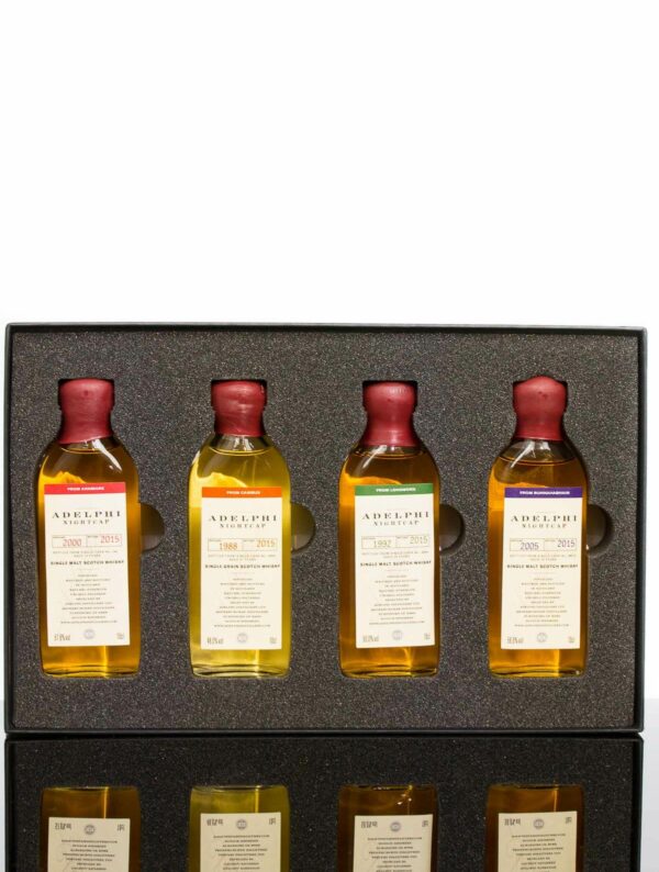 Adelphi Nightcap Edition 6 Cask Strength Single Malt Scotch Whisky Gift Pack