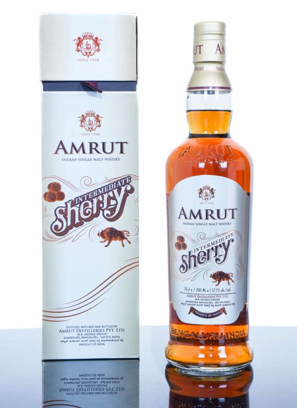 Amrut Intermediate Sherry Indian Single Malt Whisky (700ml)