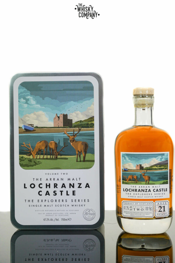 Arran Aged 21 Years Lochranza Castle ‘The Explorer Series’ Single Malt Scotch Whisky (700ml)