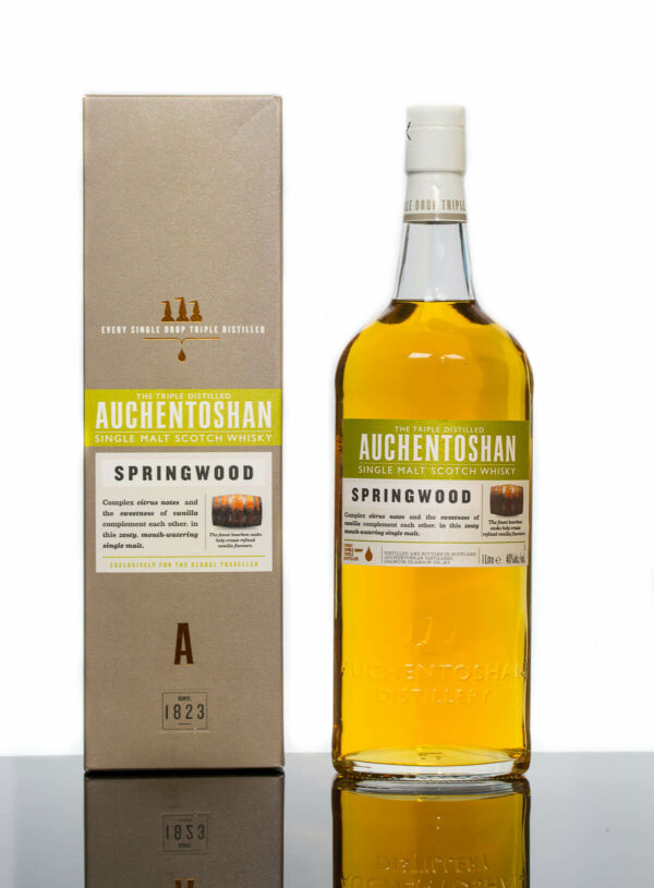 Auchentoshan Springwood Single Malt Scotch Whisky (1000ml)