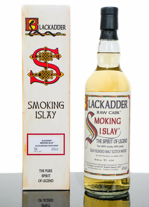 Blackadder Raw Cask Smoking Islay The Spirit Of The Legend Blended Malt Scotch Whisky (700ml)